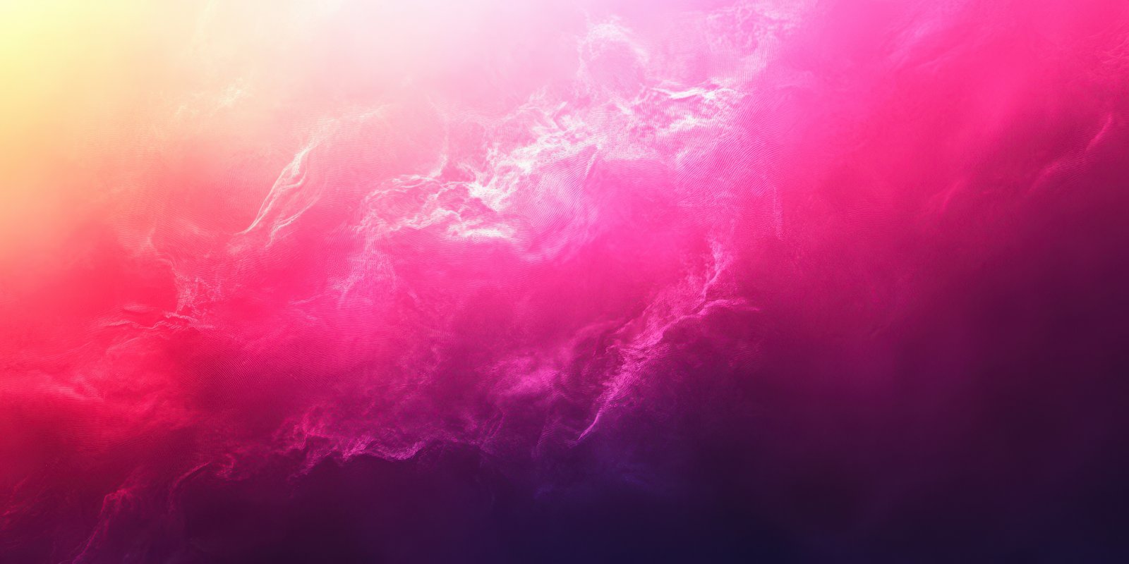 Colorful swirling clouds in a vibrant cosmic backdrop during a sunset